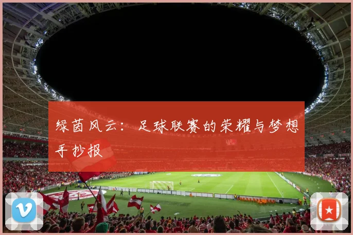 绿茵风云：足球联赛的荣耀与梦想手抄报